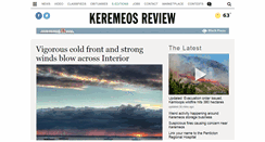 Desktop Screenshot of keremeosreview.com